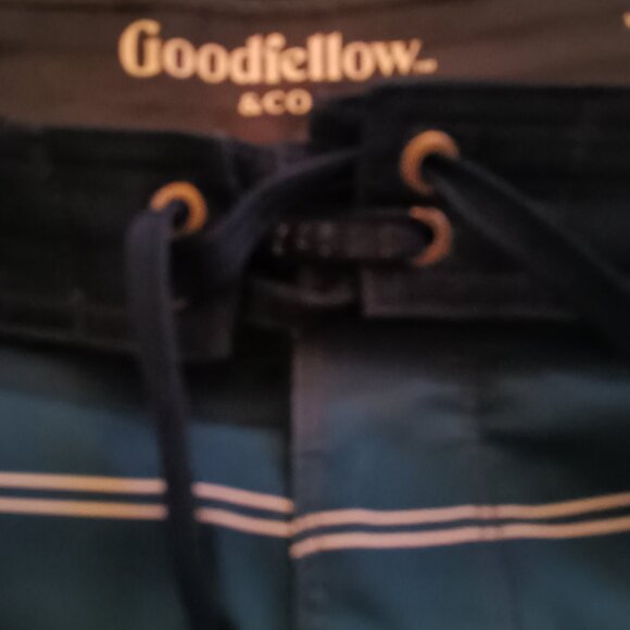 Goodfellow. Drawstring Board shorts.. 30" W, 10" Inseam NWOT - Picture 4 of 5